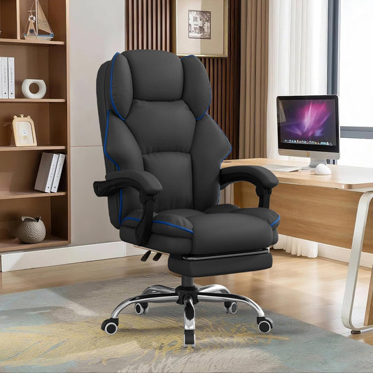 Ergonomic Office Chair with Foot Rest for Ultimate Comfort