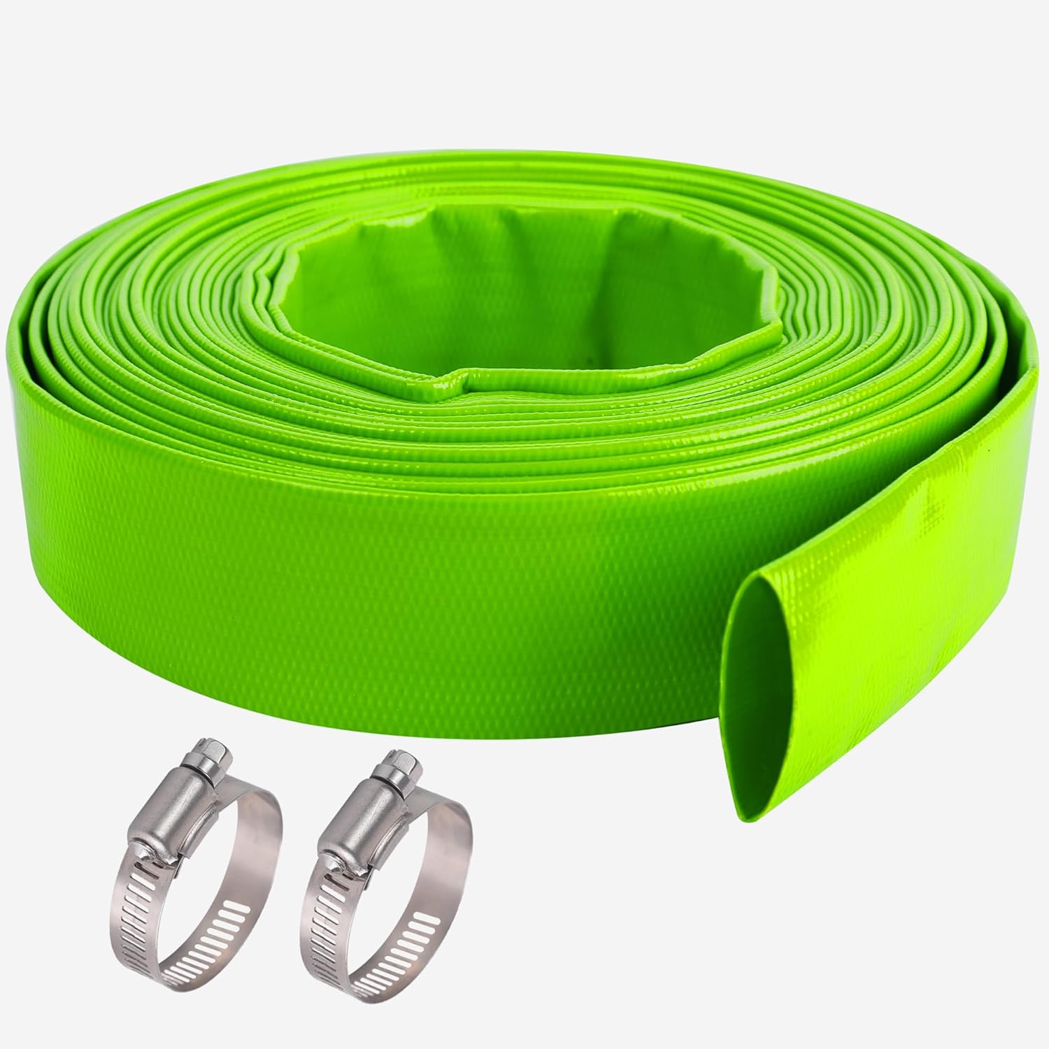 2 inch x 100 FT Heavy Duty Backwash Hose for Pool Filters