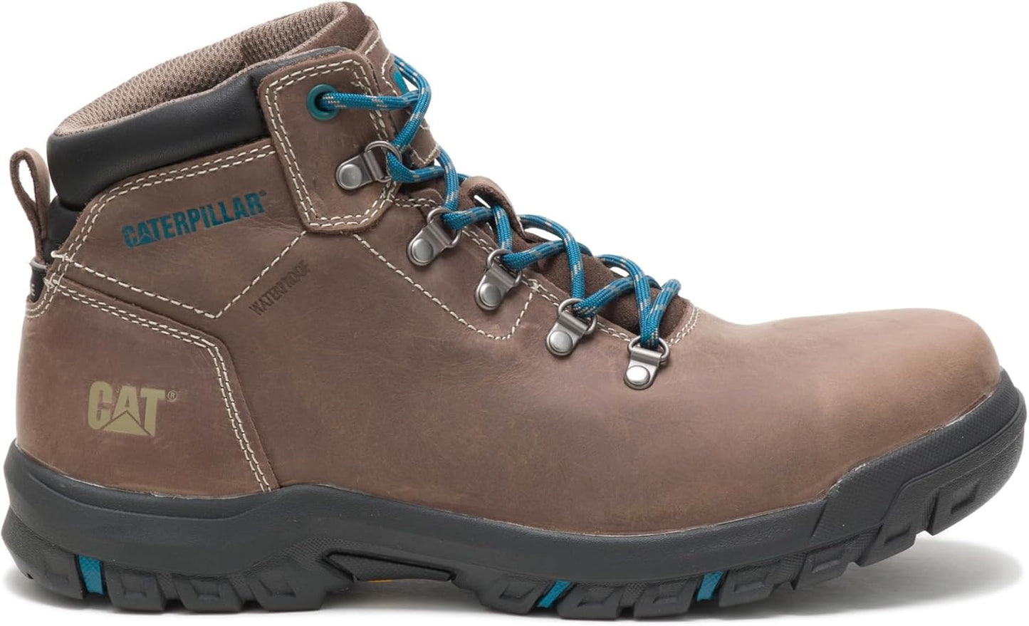 CAT womens Mae Waterproof Steel Toe Boots for Ultimate Protection