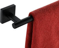 KOKOSIRI 32ft Towel Rail Matte Black - Sturdy Rustproof Rail