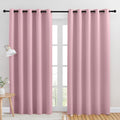Blackout Draperies Curtains for Kids Room Greyish Purple - Thermal
