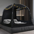 80% Blackout Bed Tent with Star Lights - Big Dome Playhouse