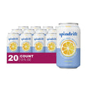 Spindrift Lemon Sparkling Water 20-Pack - Real Squeezed Fruit