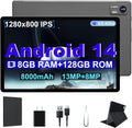 Android 14 Tablet 10.1 in HD Tablet PC - Smooth Multitasking