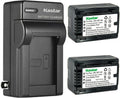 Kastar 2150mAh 2-Pack Battery and AC Charger for Panasonic Cameras