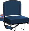 Stadium Seats with Back Support Portable Bleacher Seat - Padded