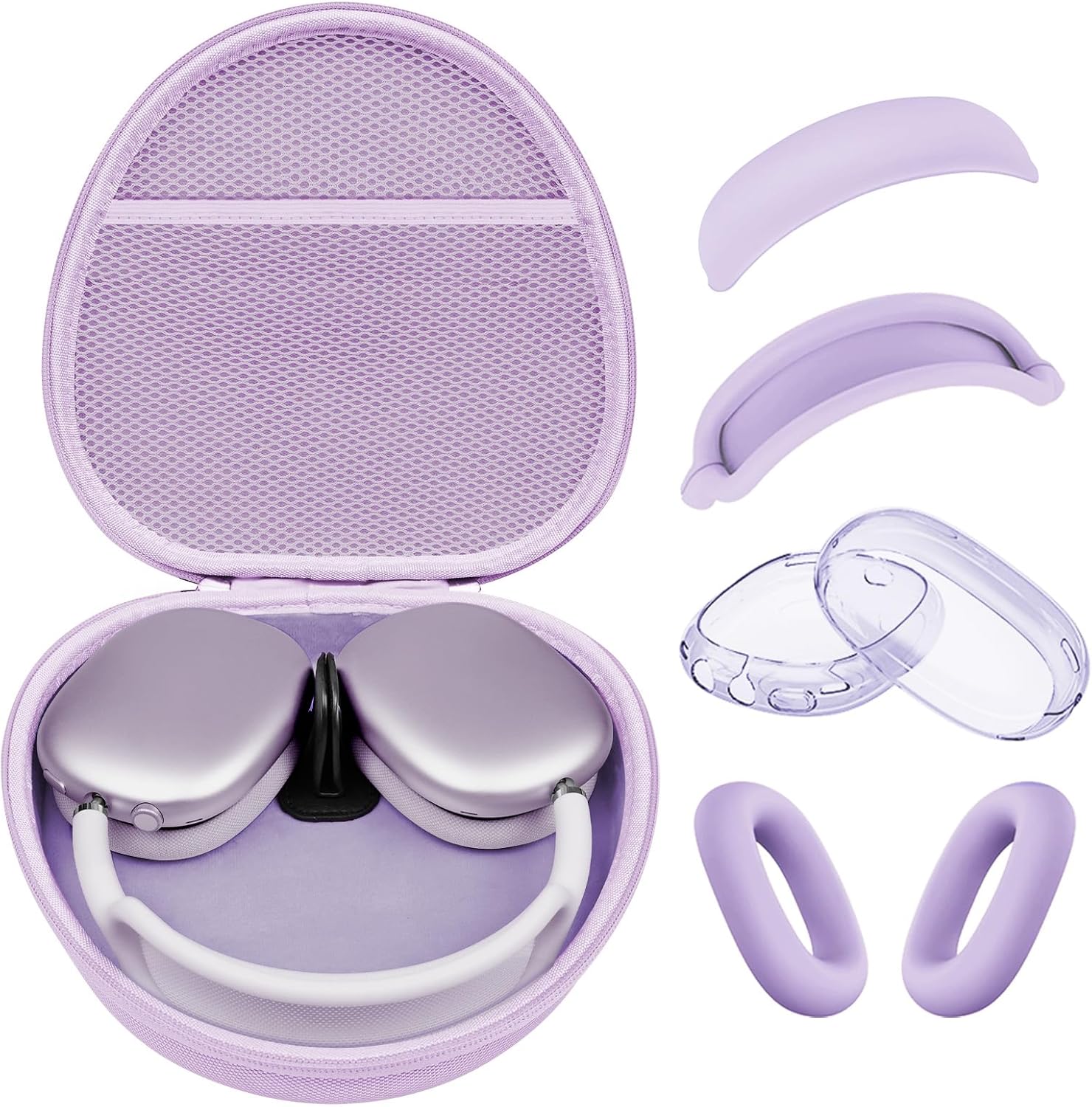 Hard Case for AirPods Max with Travel Carrying Features