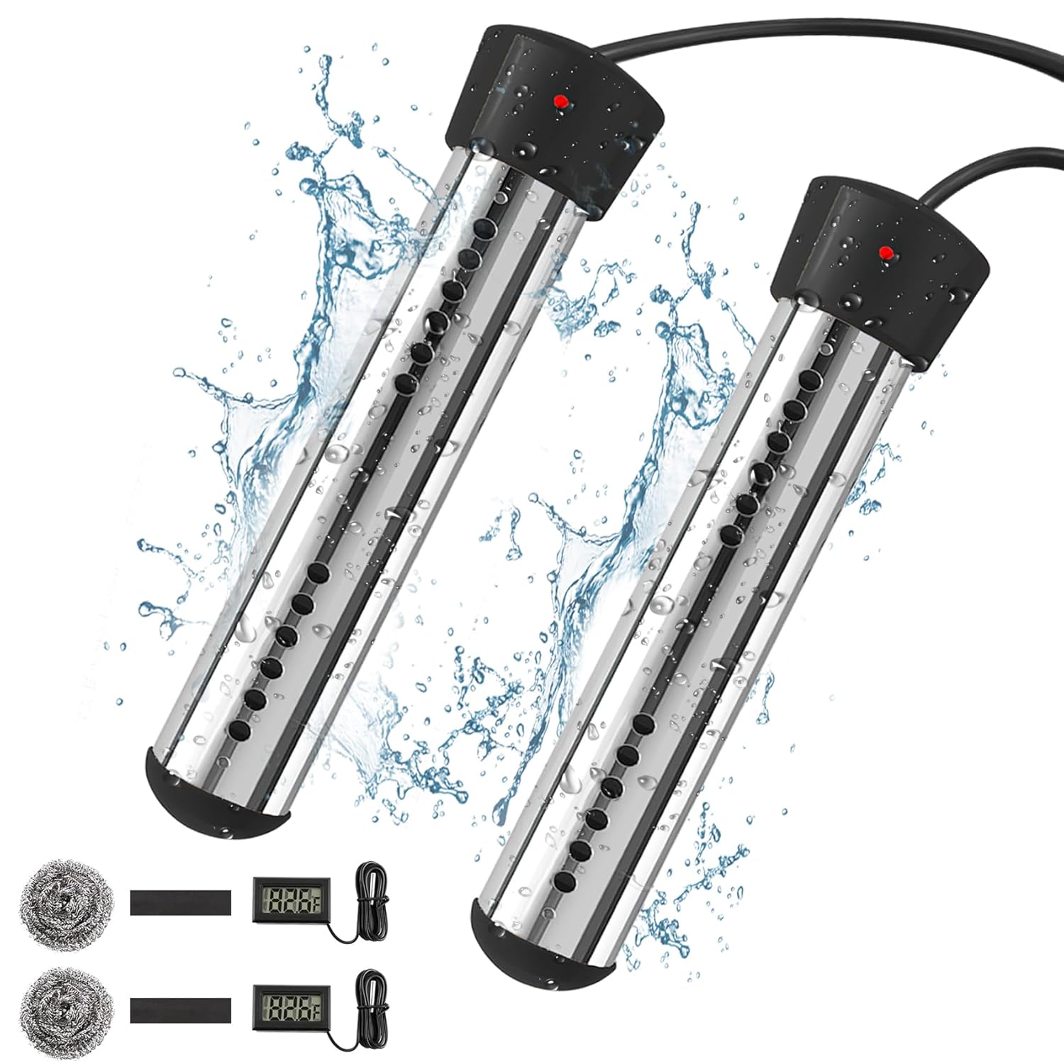Portable Electric Water Heaters 2Pack - Instant Heat!