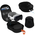 Hard Carrying Case with Magnetic Charging Port for Apple Vision Pro