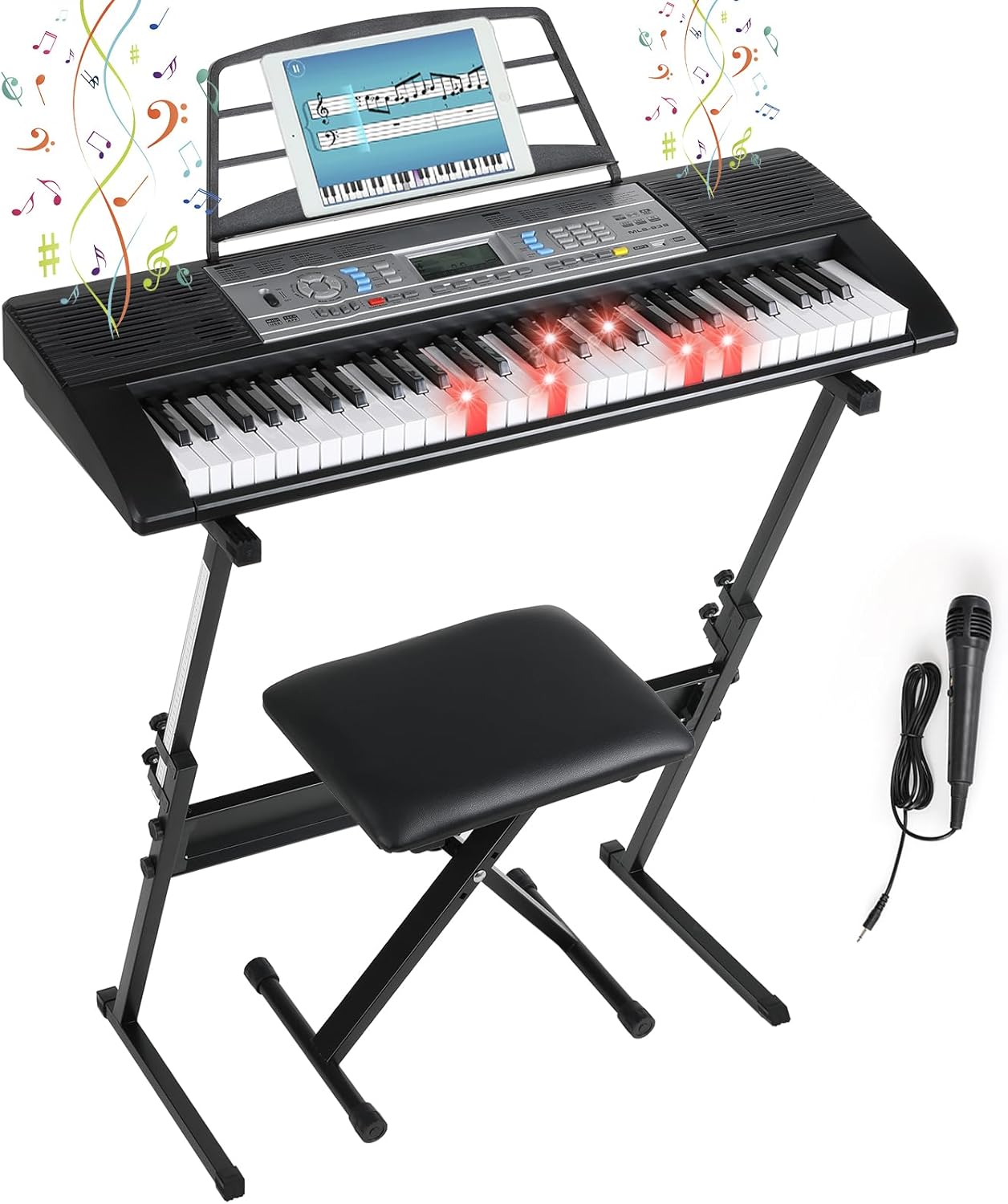 MAMIZO 61-Key Electric Piano for Kids