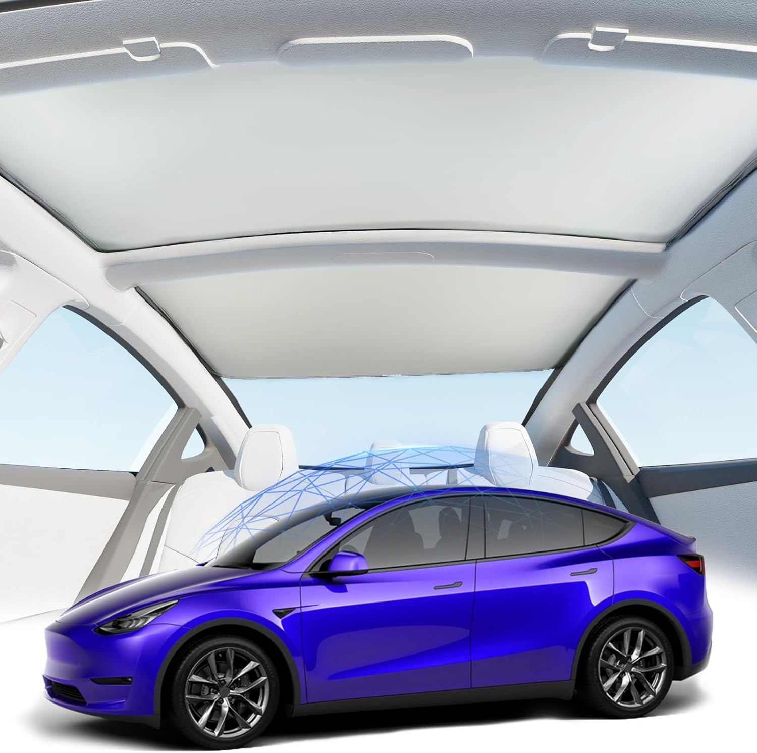 Roof Sunshade for Tesla Model 3 2021-2023: Ultimate UV Protection