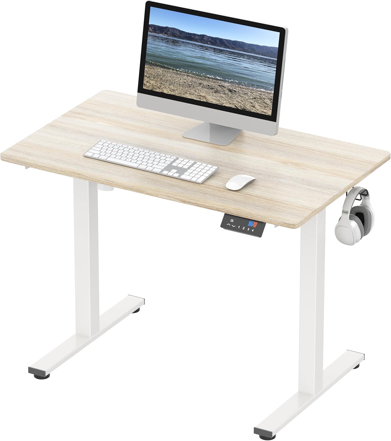 SHW 40-Inch Electric Standing Desk: Memory Preset for Ultimate Comfort