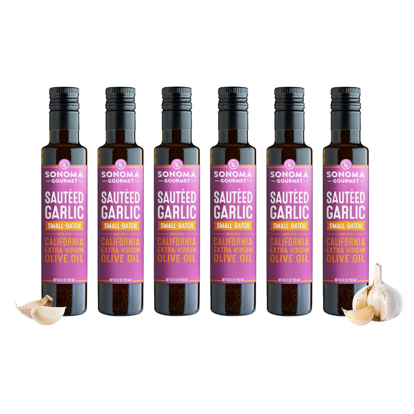 Sonoma Gourmet Sauteed Garlic Flavored Olive Oil - 100% California