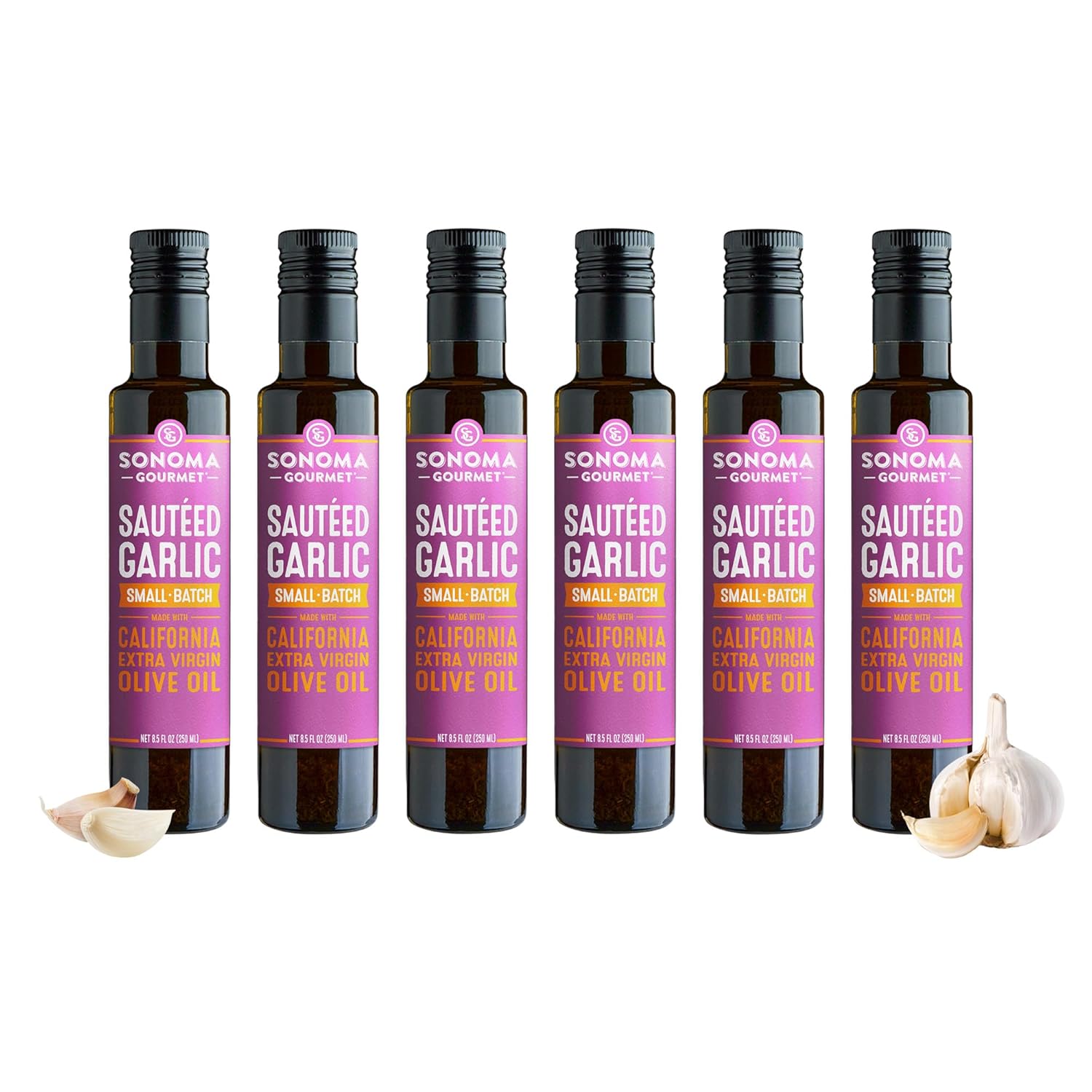 Sonoma Gourmet Sauteed Garlic Flavored Olive Oil - 100% California