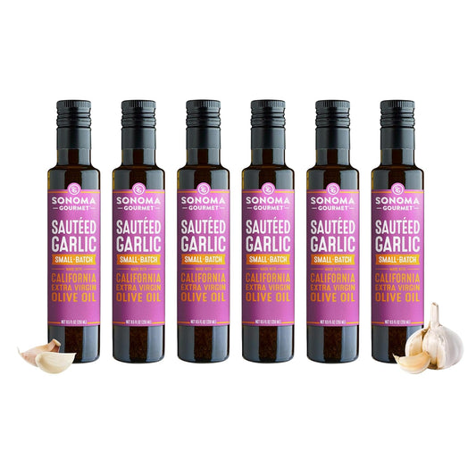 Sonoma Gourmet Sauteed Garlic Flavored Olive Oil - 100% California