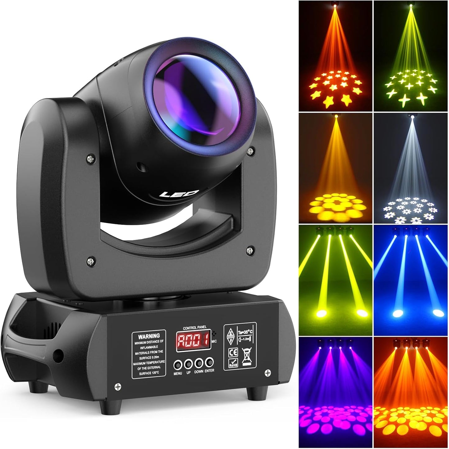 Glowingstage 120W LED Moving Head Light for Events