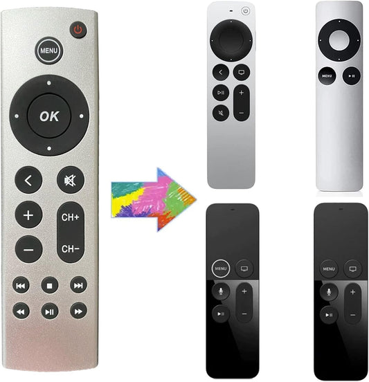Universal Apple TV Remote - Works with Samsung, LG, Sony TVs - Besia