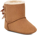Baby Bailey Bow boot for baby girls - Soft sheepskin feel