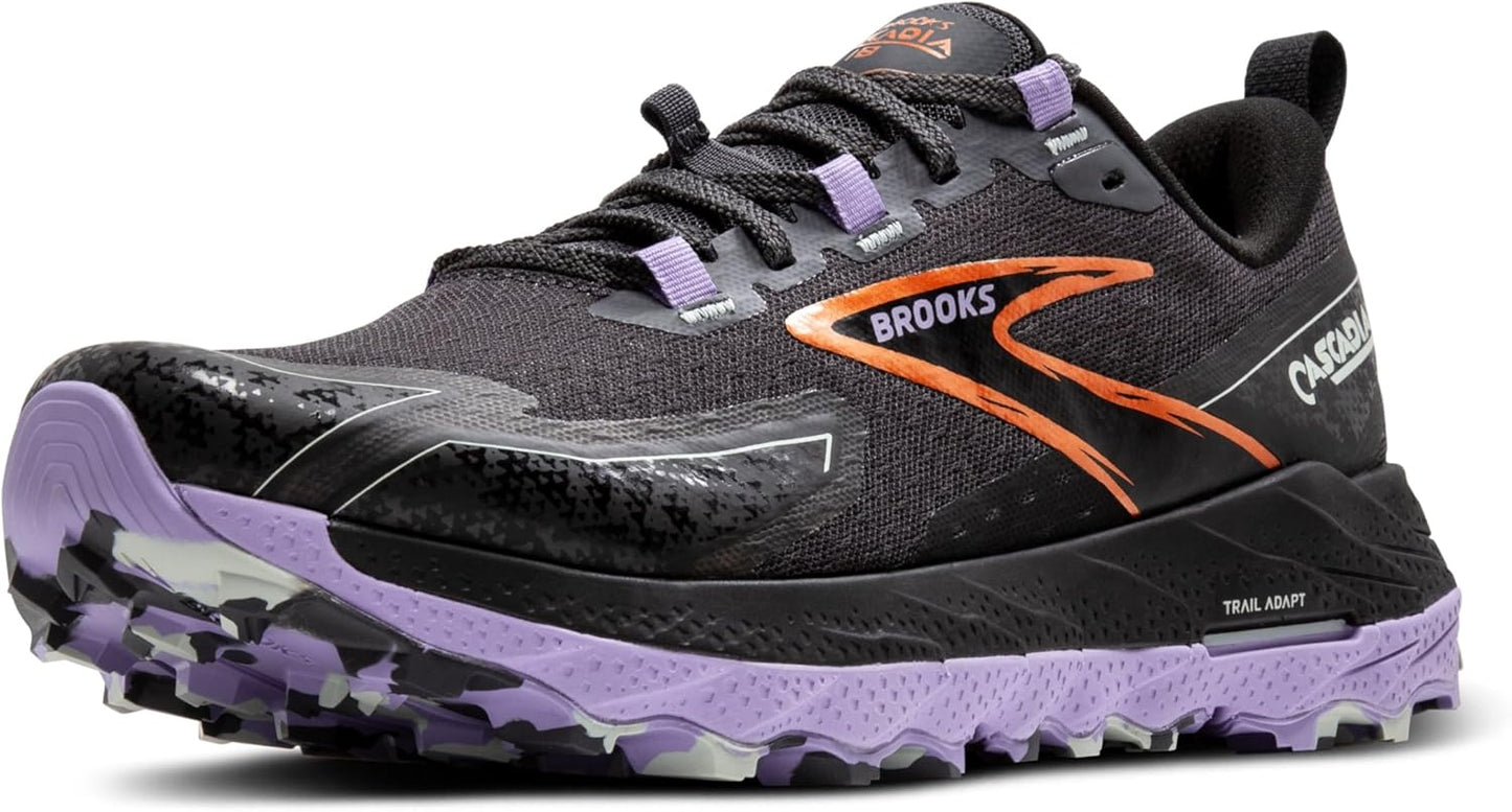Brooks Womens Cascadia 18 Trail Running Shoe for Comfort