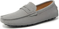 Men's Suede Penny Loafers Slip On Driving Shoes - Classic Moccasin