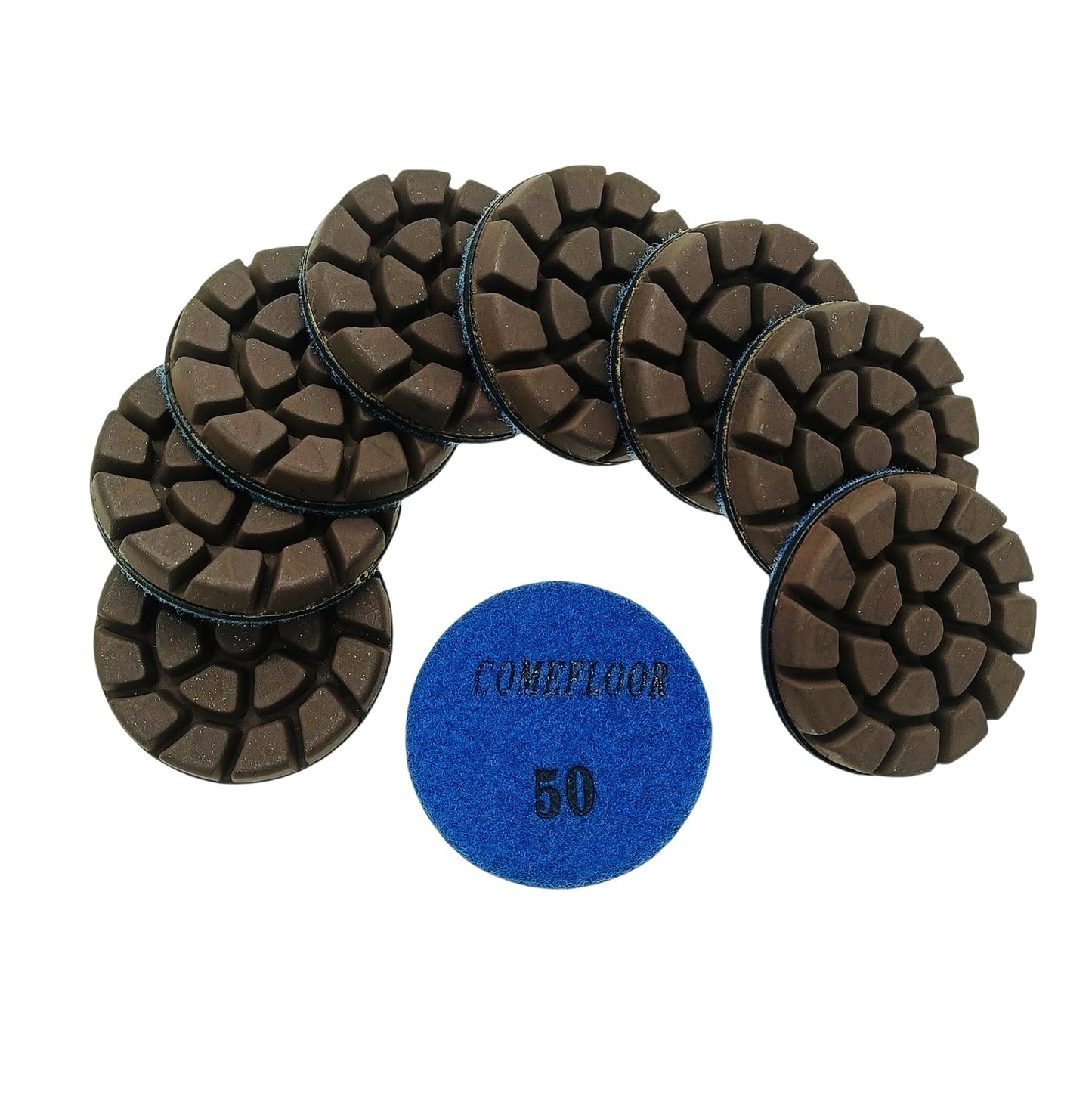 Concrete Floor Polishing Pucks for Ride-on and Walk-Behind Grinders