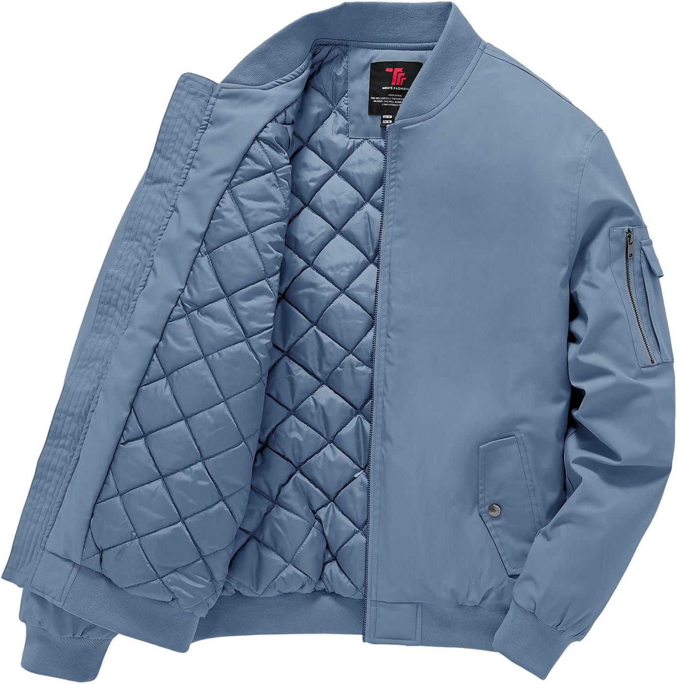 Gopune Men's Windproof Bomber Jacket for Stylish Winter Wear