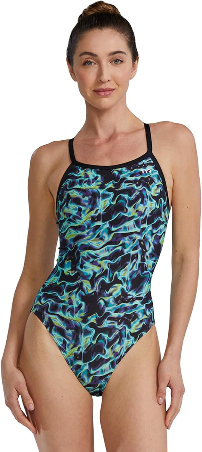 TYR Women's Durafast Elite Diamondfit Swimsuit for Athletes