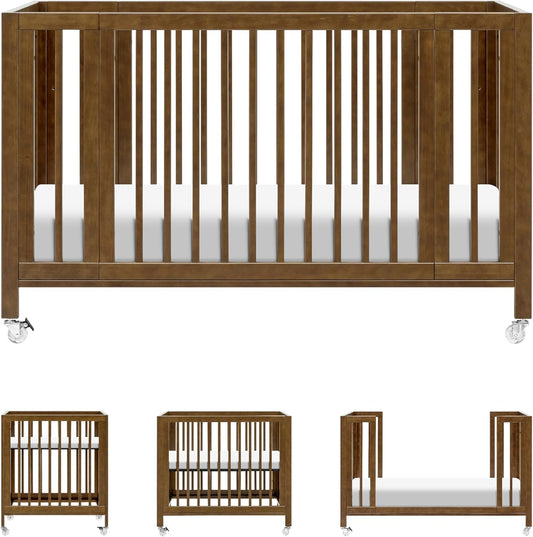 Babyletto Rolli 9-in-1 Convertible Baby Crib with Wheels