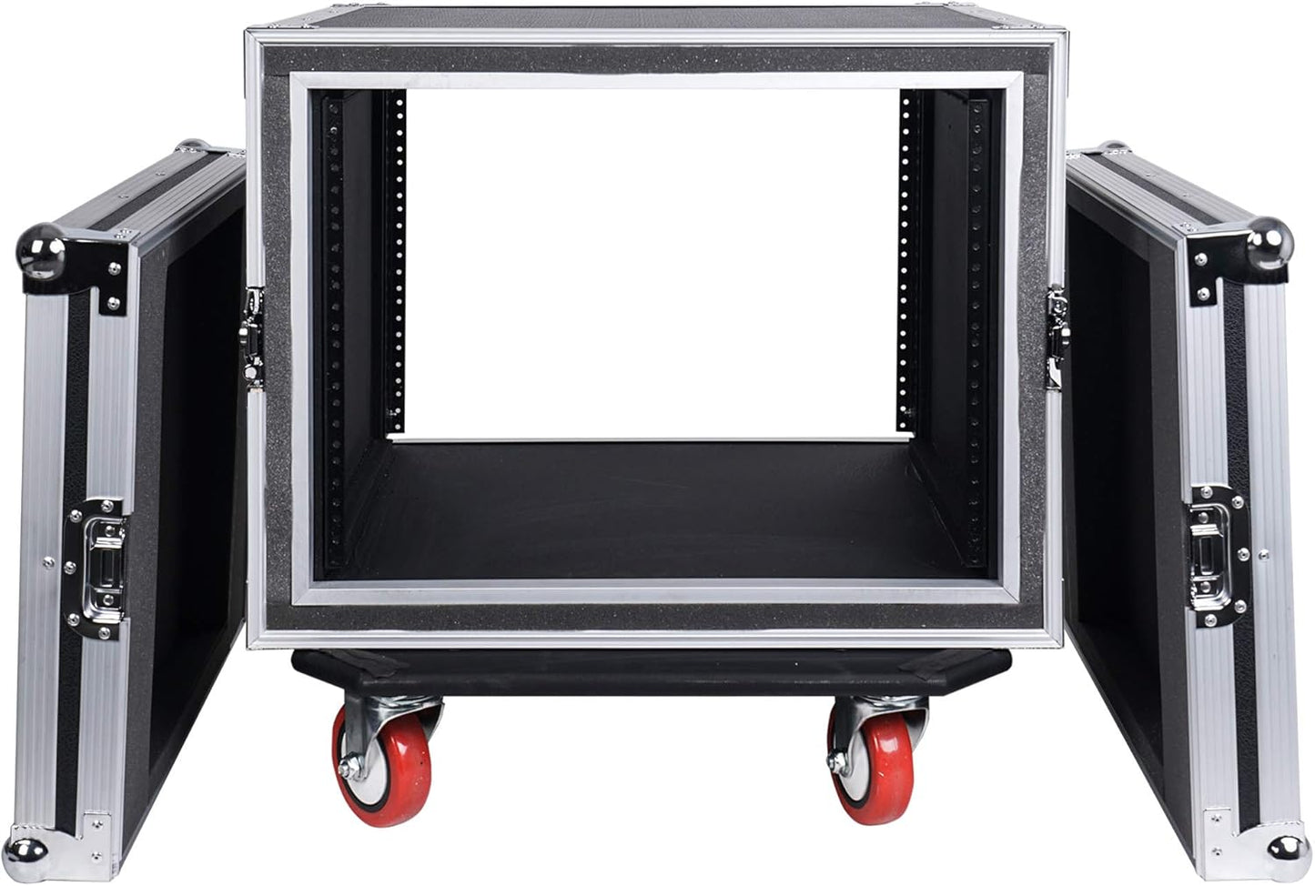 Sound Town Shock Mount 8U ATA Rack Case for Pro Touring Needs