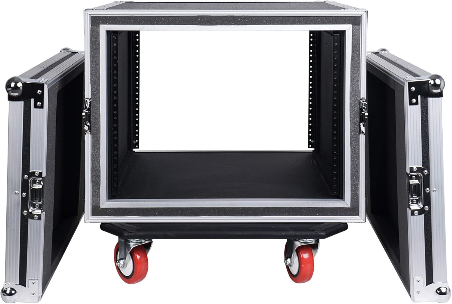 Sound Town Shock Mount 8U ATA Rack Case for Pro Touring Needs