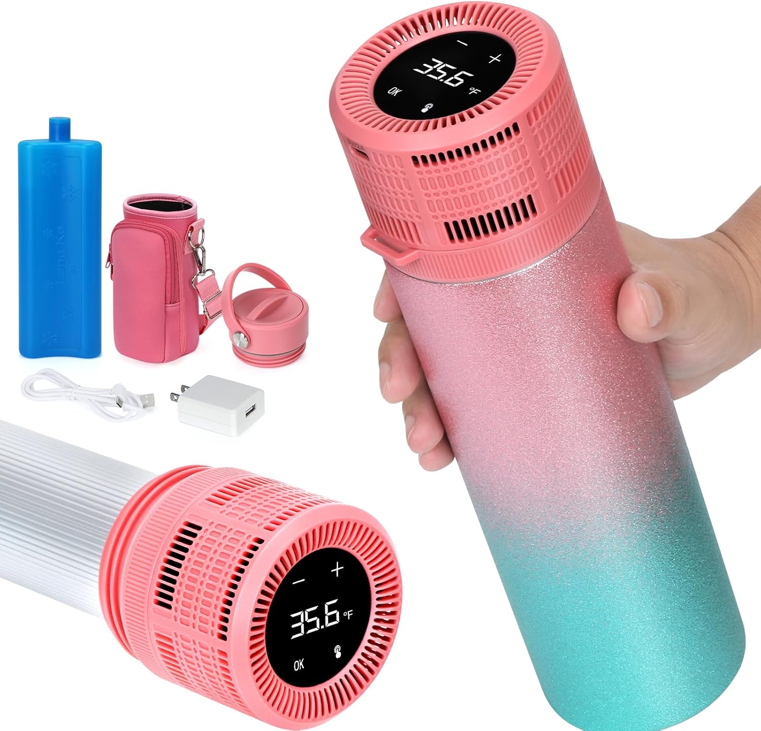 Electric Insulin Cooler Travel Case with Smart Temperature Control