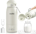 Portable Milk Warmer for Travel - Fast, Cordless 17oz Bottle Warmer