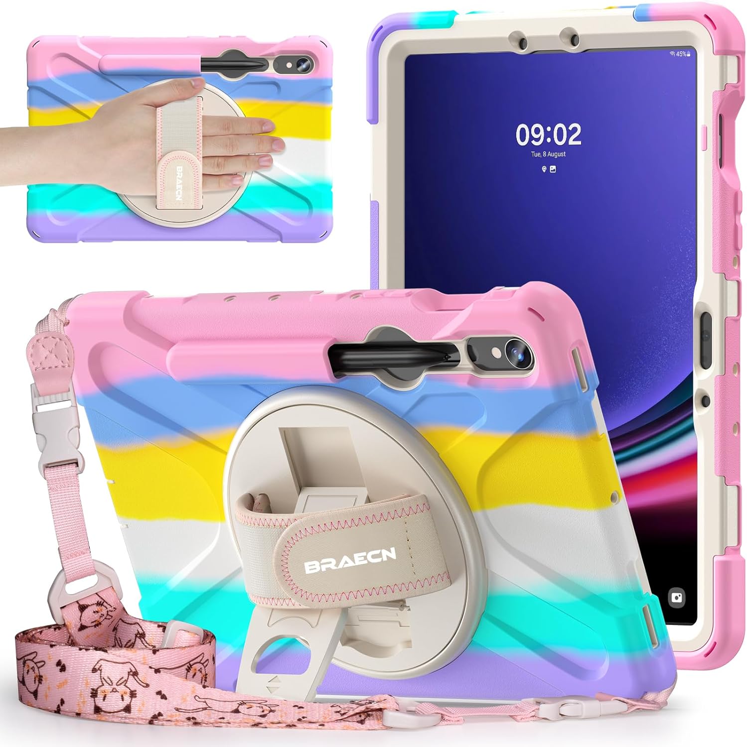 Shockproof Protective Case for Samsung Galaxy Tab S10 Lite & More