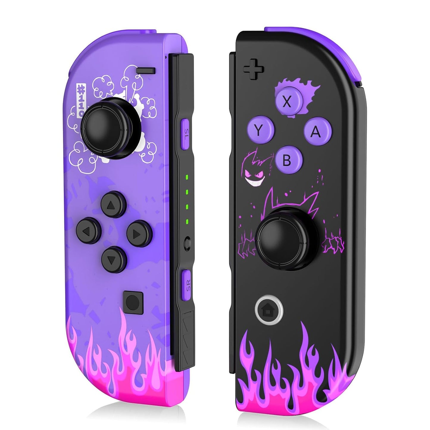 Moonag Controller for Nintendo Switch with Dual Vibration Features