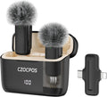 Wireless Lavalier Microphone for iPhone iPad Android - Clear Audio