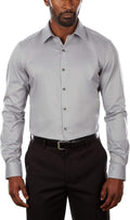 Van Heusen Men's Slim Fit Flex Collar Stretch Solid Shirt - Clean Look
