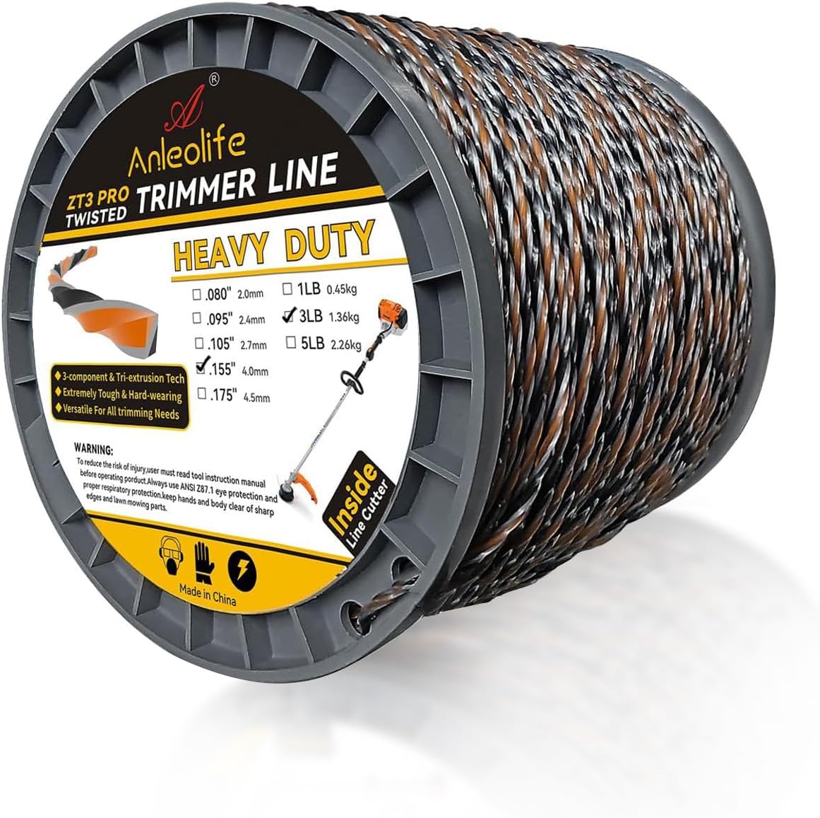 ZT3 Pro Heavy Duty Diamond Trimmer Line for All Trimming Needs