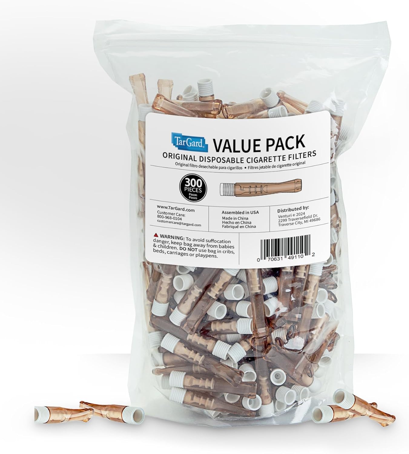 TarGard Venturi Style Disposable Filters for Smooth Smoking