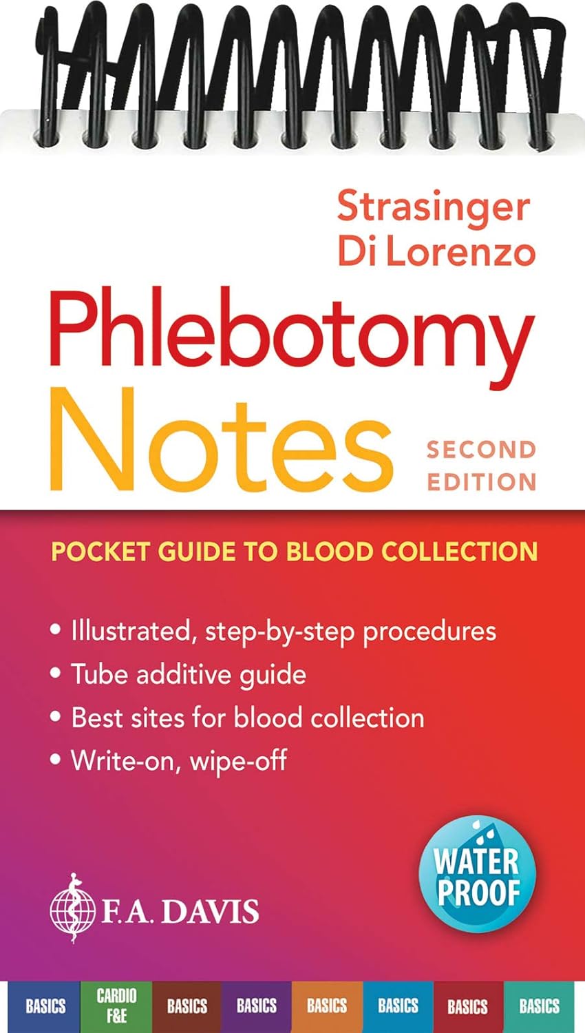 Phlebotomy Notes Pocket Guide to Blood Collection Review