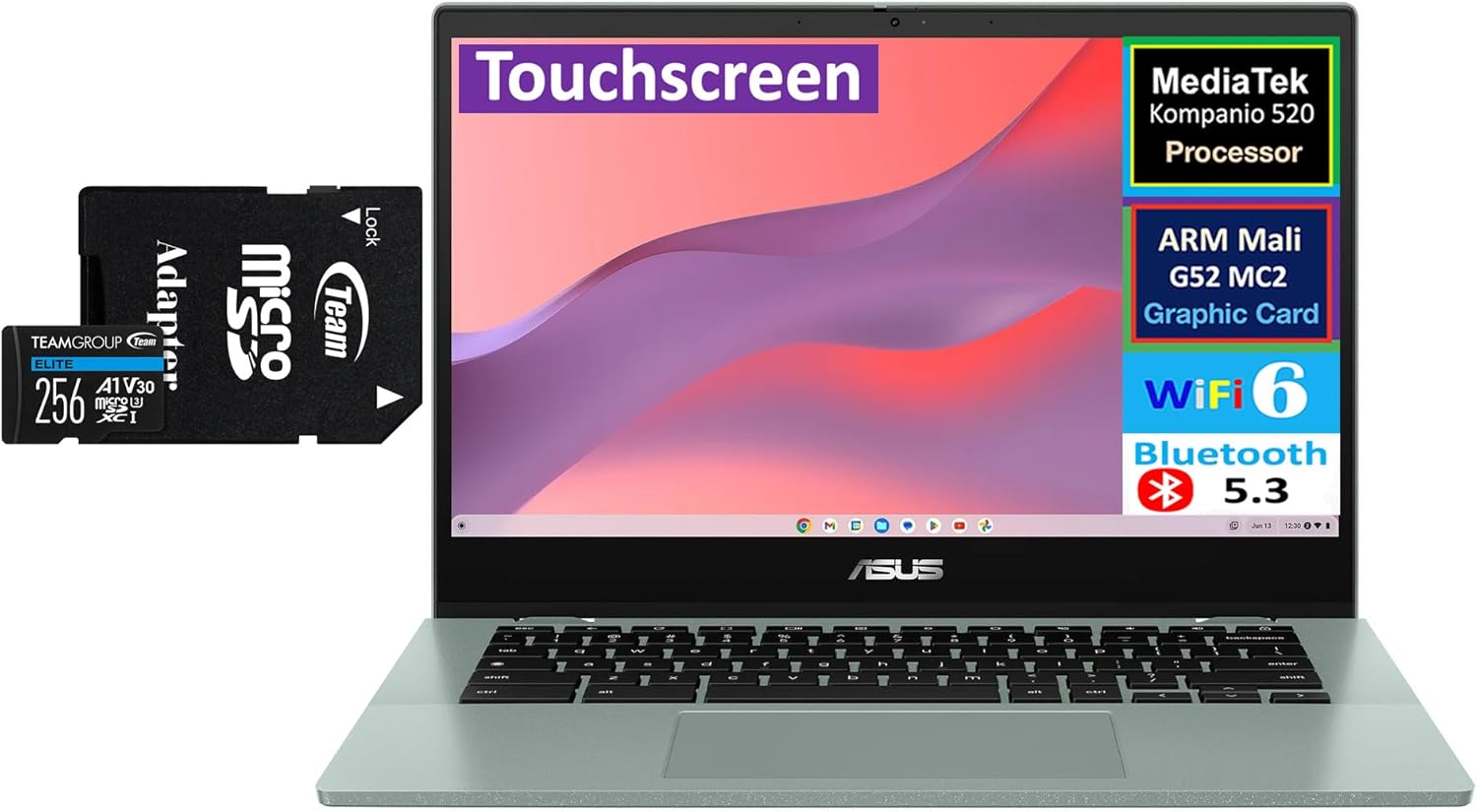ASUS Flip CM14 2-in-1 Chromebook with Touch FHD Display