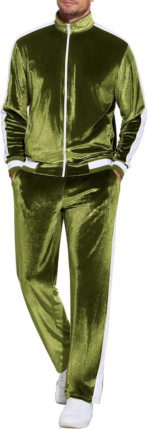 COOFANDY Mens Tracksuit 2 Piece Set for Casual and Sport