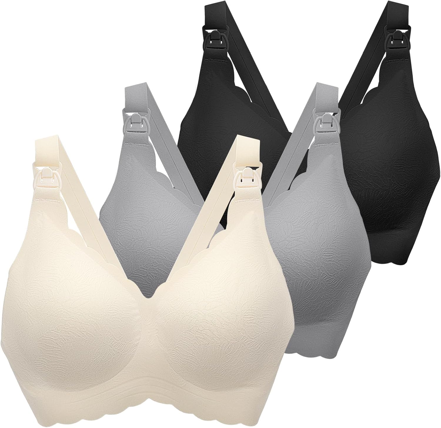 Nursing Bras for Breastfeeding - Seamless Ultra Comfort Fit