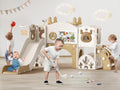 Toddler Slide Playset with 11 Activities - Compact Indoor/Outdoor