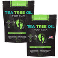 Tea Tree Oil Foot Soak with Epsom Salt for Tired Feet Relief
