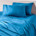 PeachSkinSheets Bahama Blue Split King Sheet Set - Cooling Extra Soft