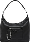 NEWBELLA Women's Hobo Purse - Stylish Faux Leather Tote Bag