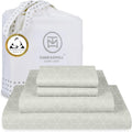 Threadmill Egyptian Cotton Queen Sheet Set - Soft 400 TC Cooling