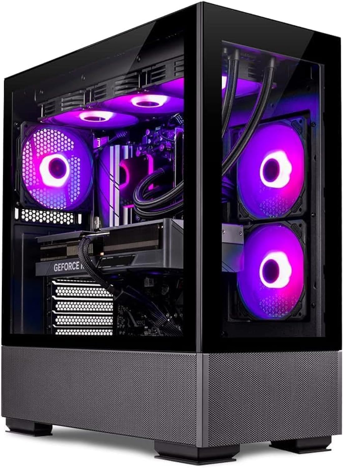 Skytech Azure Gaming PC: Fast Intel i7, RTX 4060 GPU