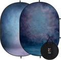 Kate Collapsible Backdrop Pop Up Backdrop Blue 5x6.5ft - Portable