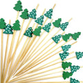 Xmas Tree Cocktail Picks - Festive Appetizer Skewers